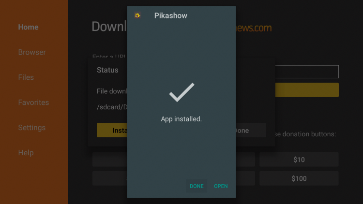 how-to install-pikashow-on-mitv-stick-step-20