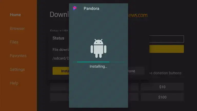 install-pandora-on-mi-tv-stick-using-apk-method-19