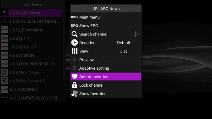 How-to-Add-Channels-to-Favorites-on-Perfect-Player-2